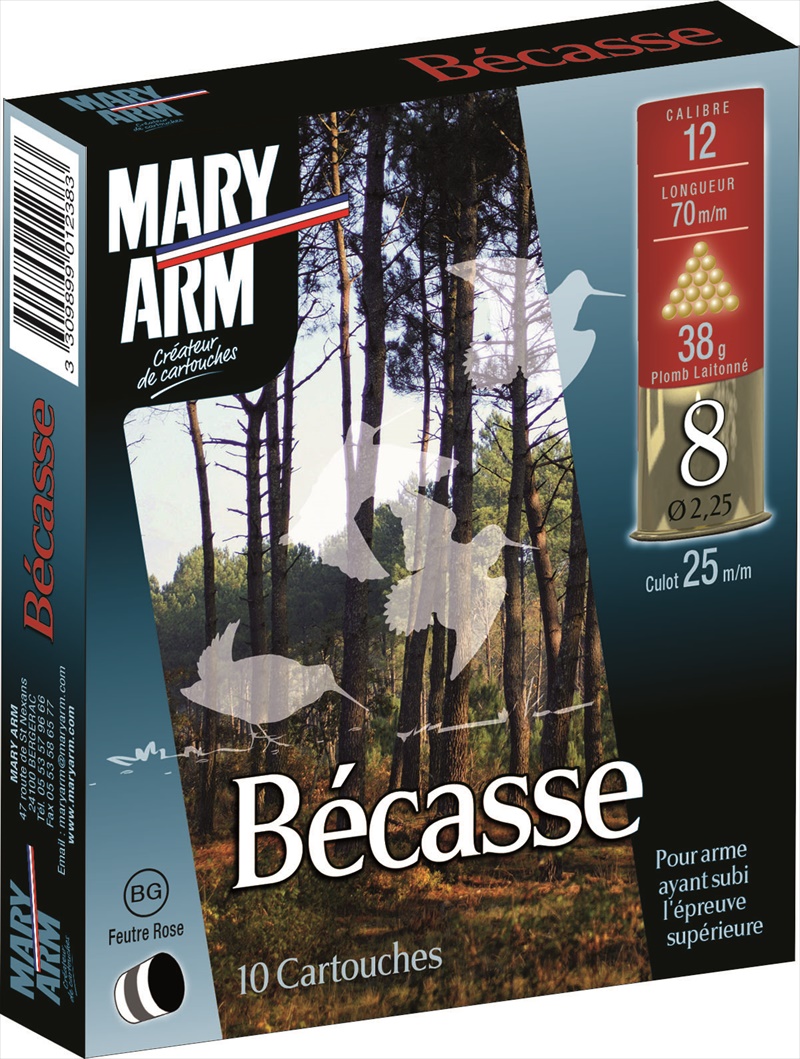 MARY ARM BECASSE 38 GR